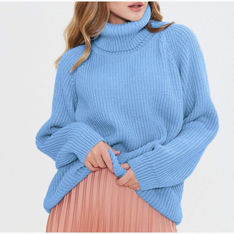 Ariadna - Pull en maille à col roulé