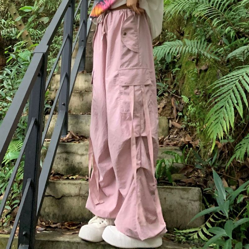 Pantalon Franca - Pantalon baggy pour femme avec grandes poches style rétro