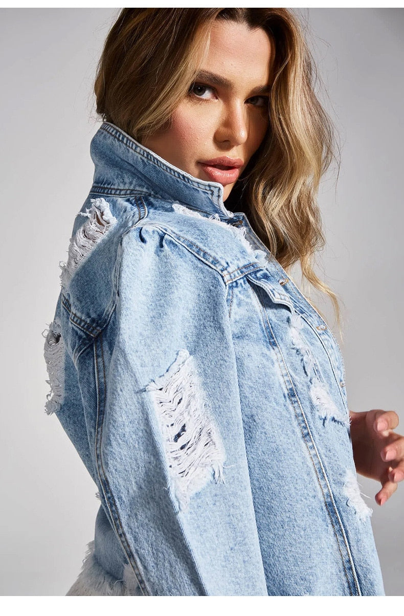 Veste en jean vintage - Beverle