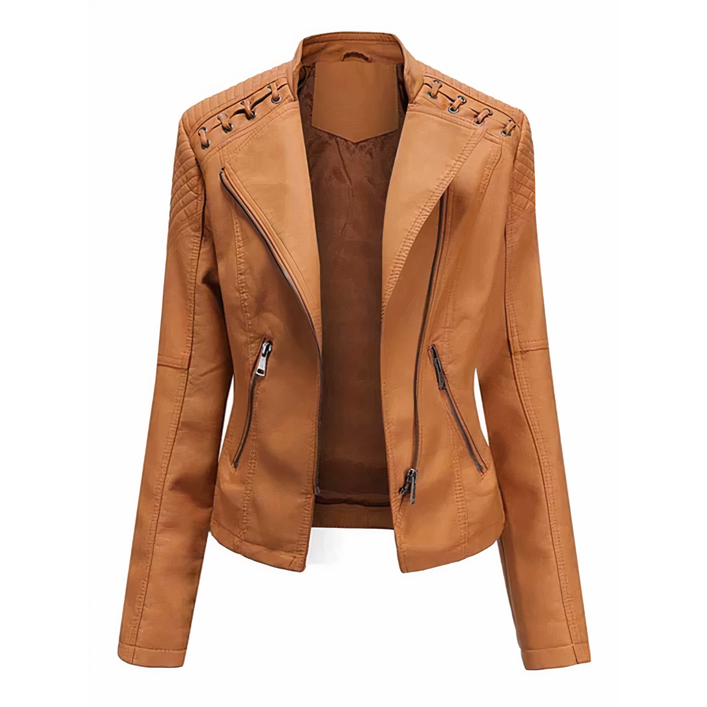 STELLA -Veste en cuir pour femme
