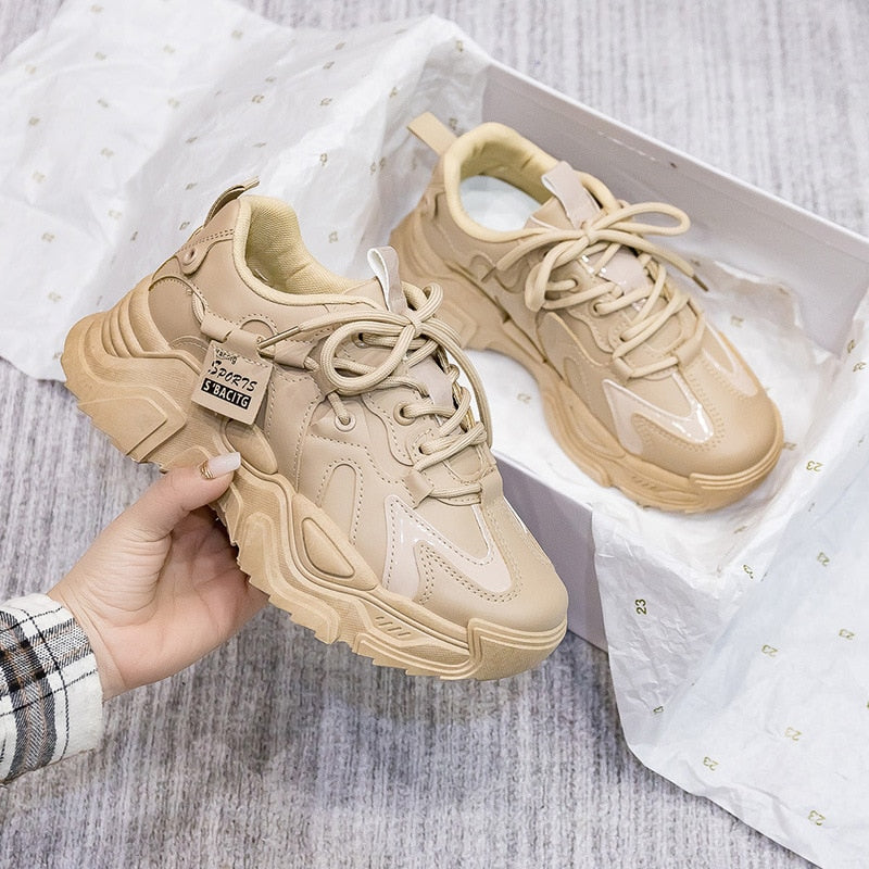 Nora - Sneakers Chunky Élégantes