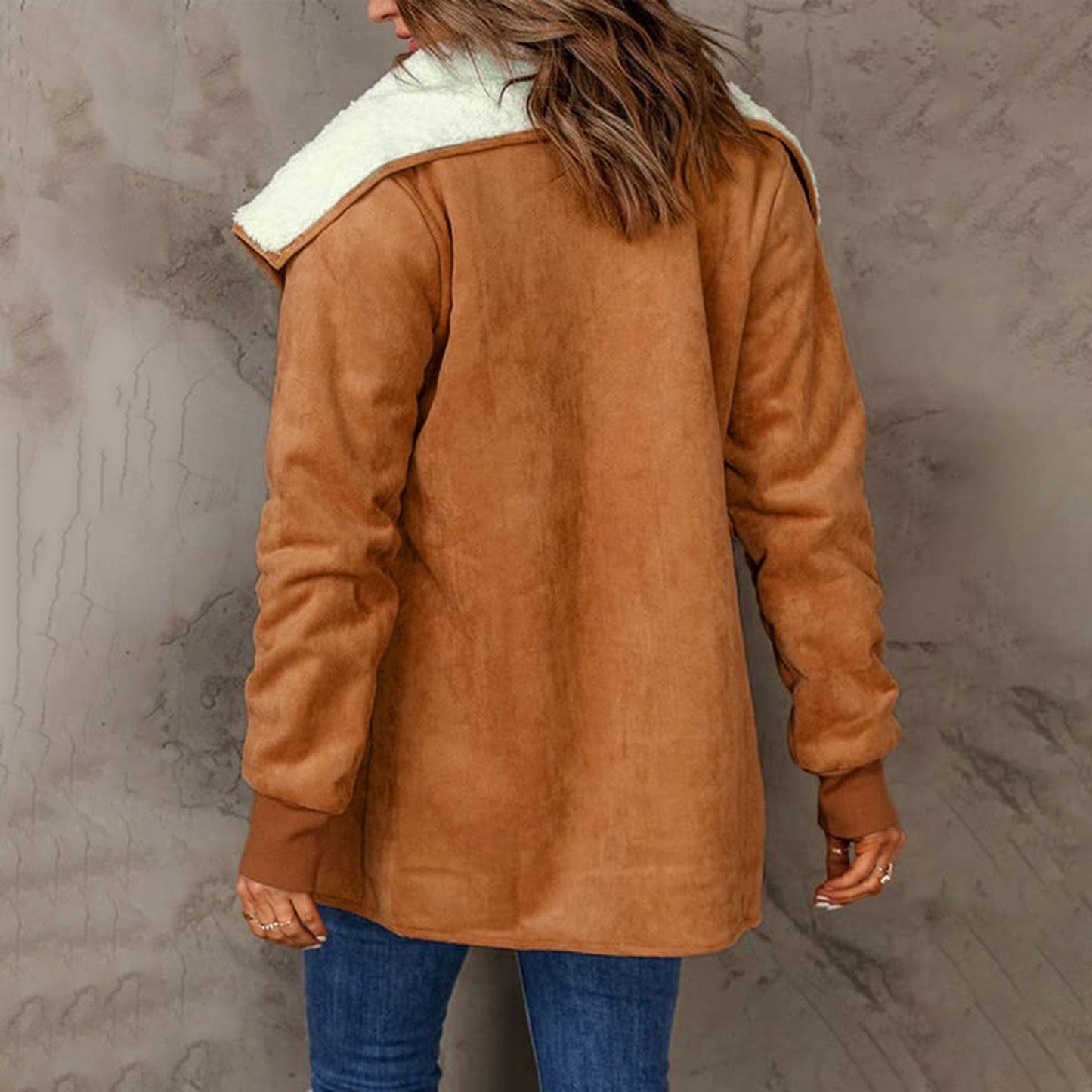 Ember - Manteau Chaud à Manches Longues pour Femme