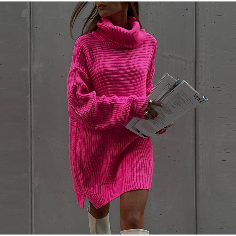 Ariadna - Pull en maille à col roulé