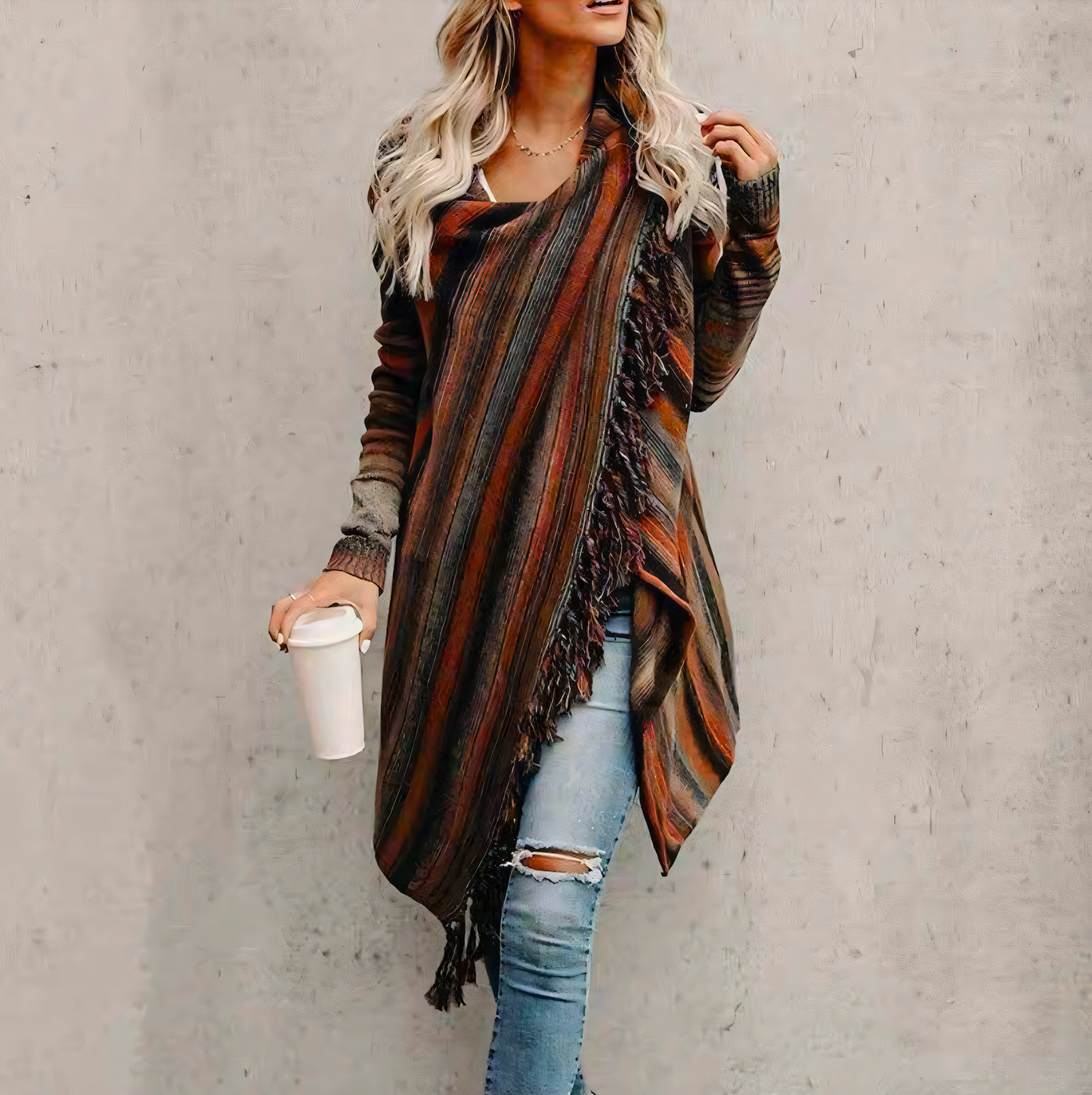 Evelien - Cardigan polyvalent et décontracté