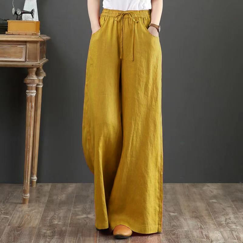 Pantalon Luciana - Pantalon léger à jambes larges pour l'été - Respirabilité maximale