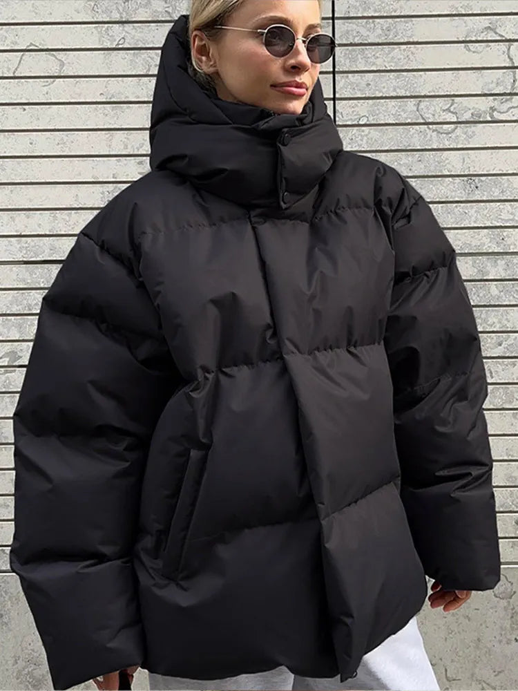 Avelena - Veste oversize élégante avec capuche