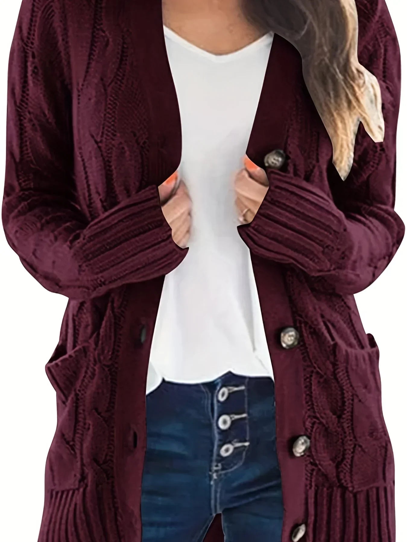 Cardigan boutonné - Shannice