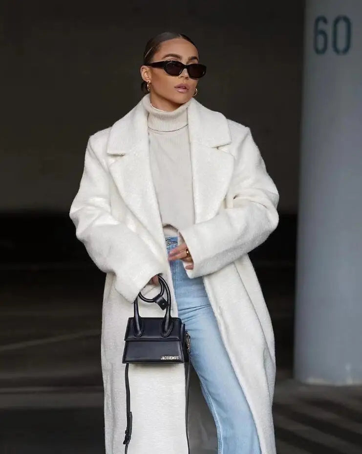 Manteau d'hiver long pour femme - Pompée