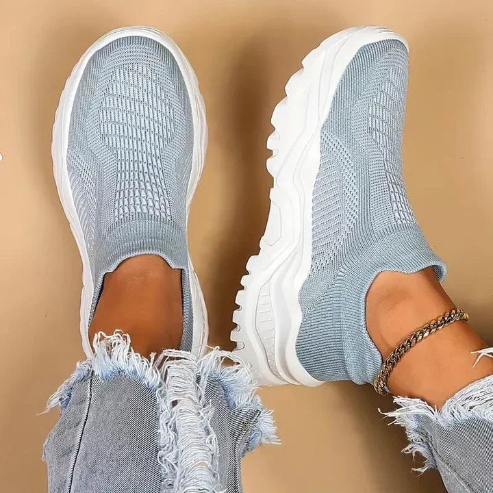 Vanessa - Slip-On Baskets Femmes - Respirantes & Orthopédiques