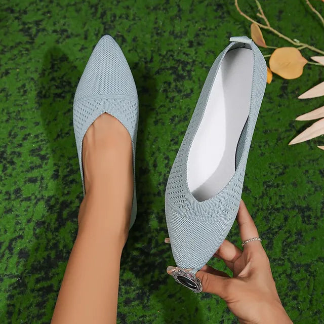 Amélie - Mocassins Pointus Respirants