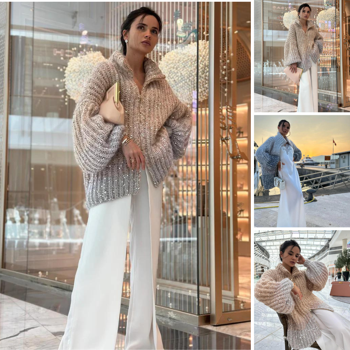 Cardigan Femme Scintillant - Selova