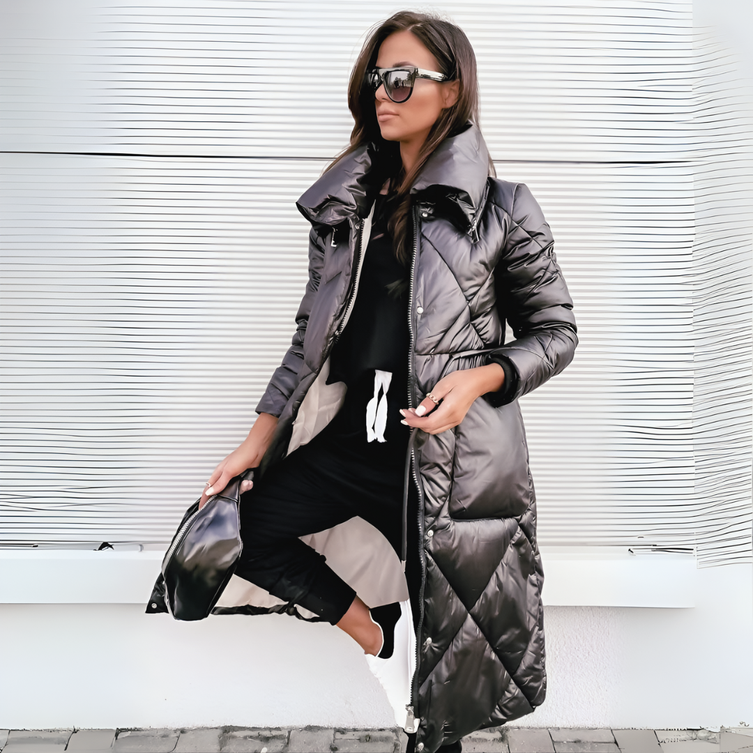 Elena - parka longue doublée