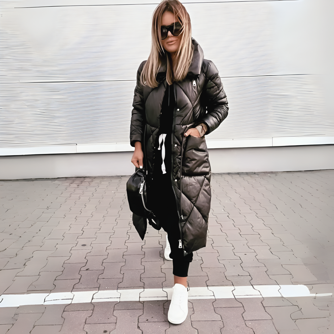 Elena - parka longue doublée