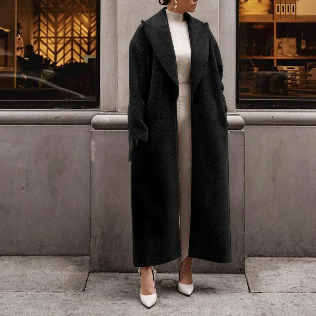 Manteau long en peluche pour l'hiver - Morgause