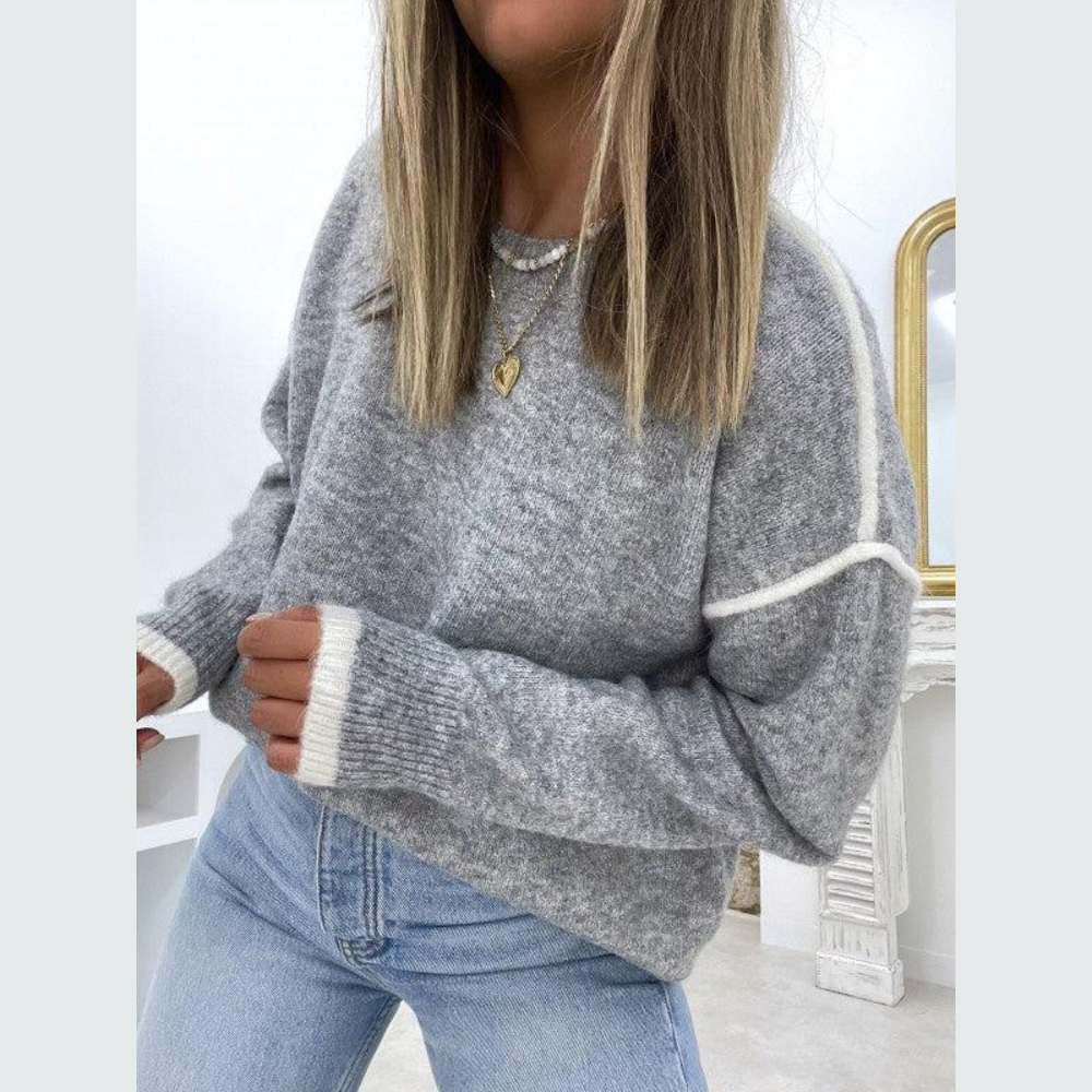 Pull Femme Col Rond - Letya
