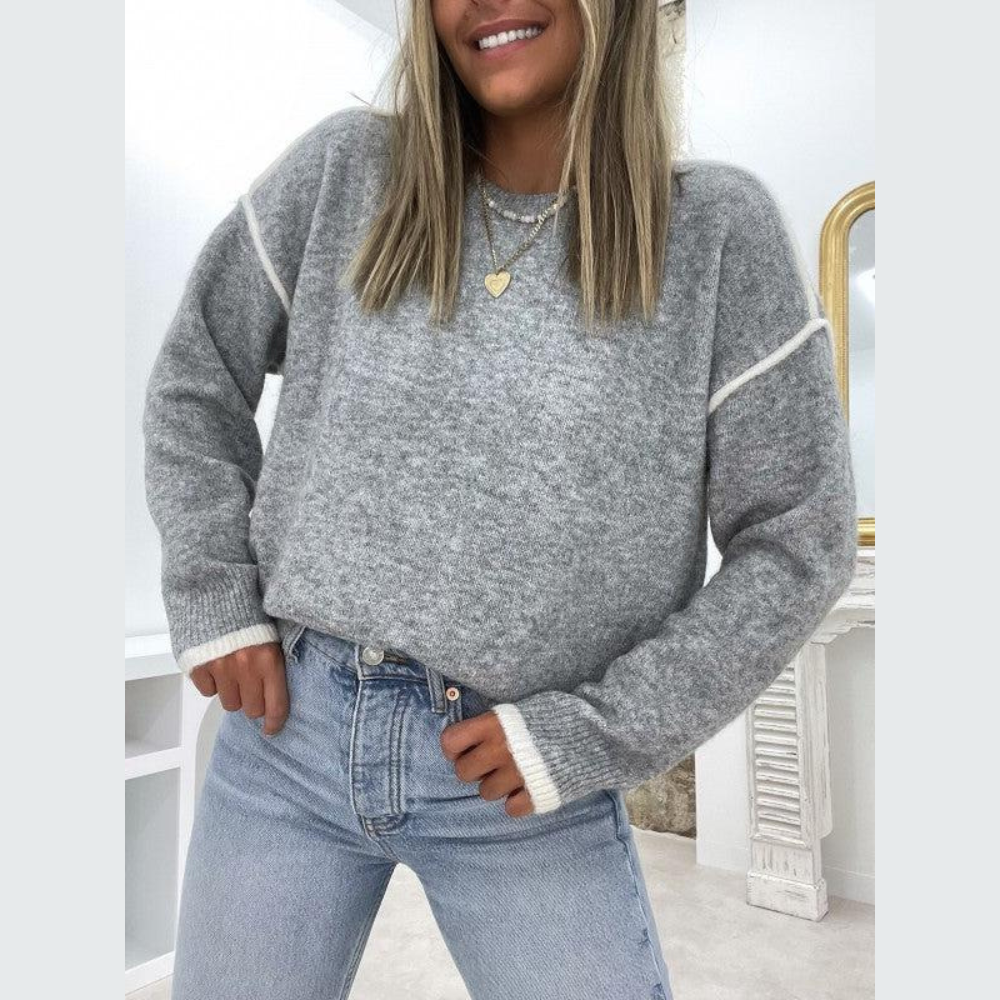 Pull Femme Col Rond - Letya