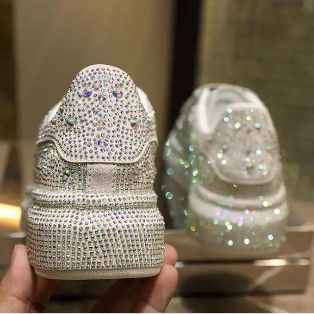 Sibyl | Baskets scintillantes avec ornements en cristal