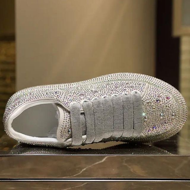Sibyl | Baskets scintillantes avec ornements en cristal