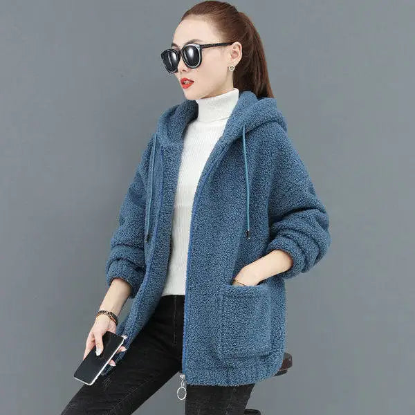 Lara - Veste en polaire avec capuche pour femme