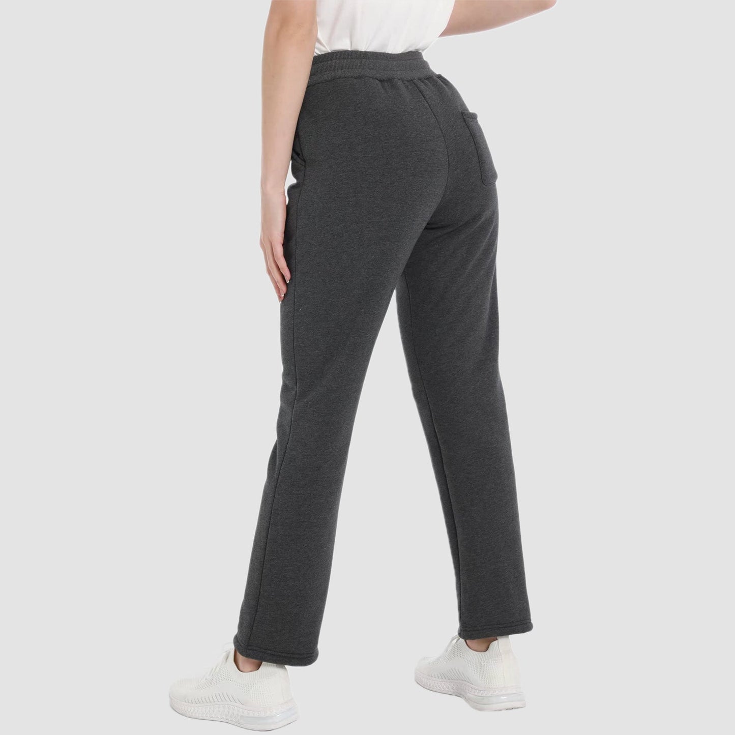 Pantalon d'hiver chaud Sherpa pour femmes
