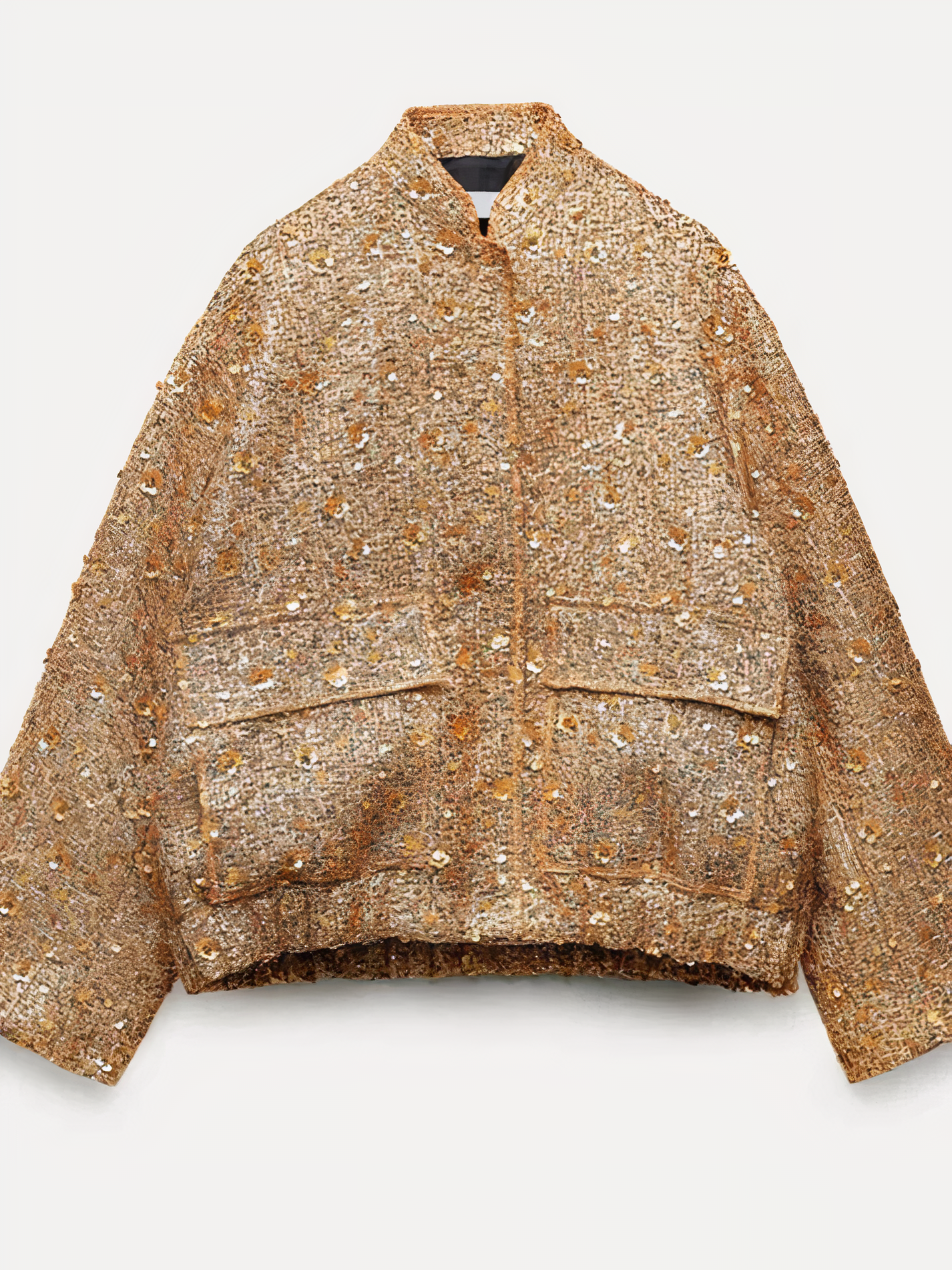 YANA - Veste dorée à paillettes
