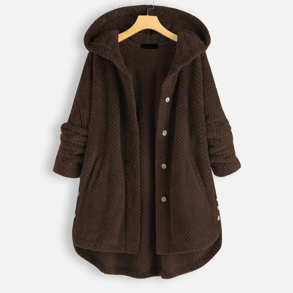 Aurélie - Veste À Capuche Surdimensionnée Pour Femme