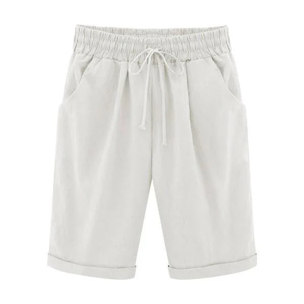 Elisa - Short d'été décontracté et confortable à taille élastique