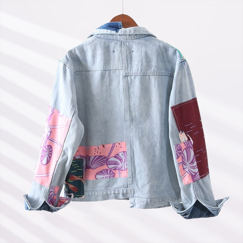 Tessy - Veste en denim pour femme avec style et couleur