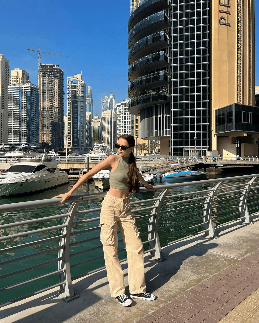 Remi Pantalon cargo réglable