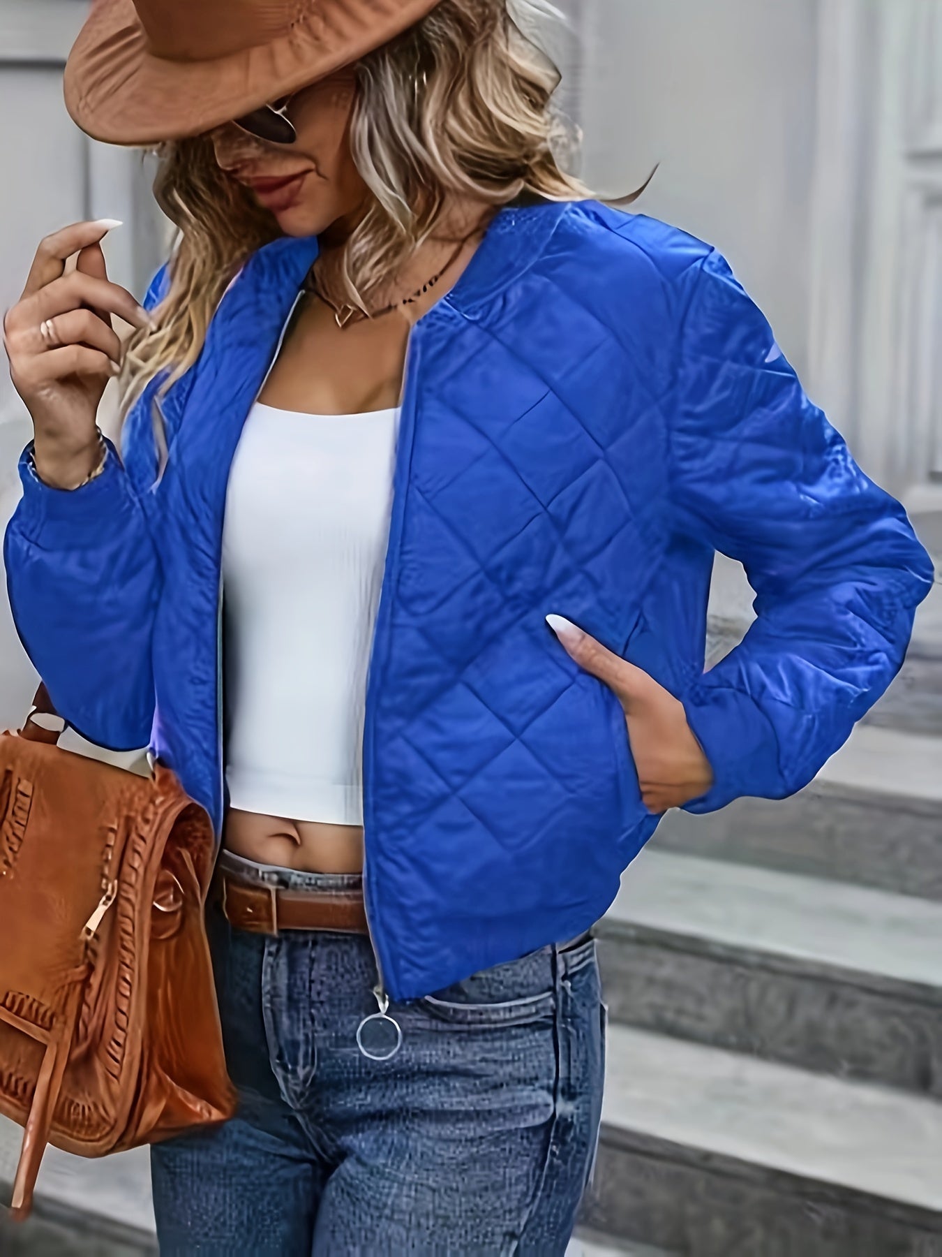 Bomber zippé femme - Zarahlinda