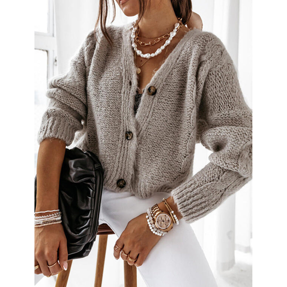 Pull boutonné élégant pour les journées fraîches