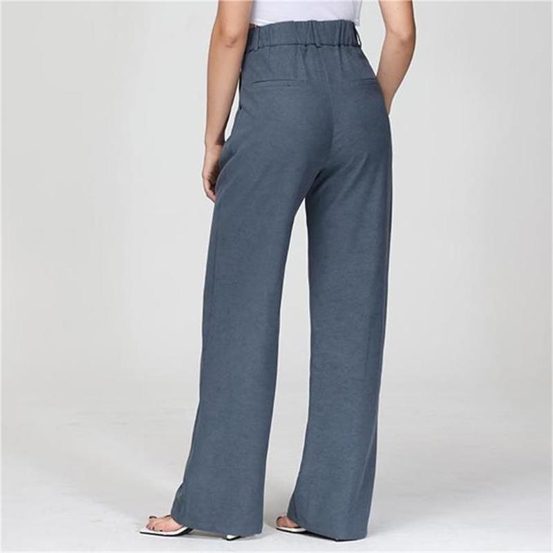 Josie - Pantalon palazzo à taille haute et à jambes larges