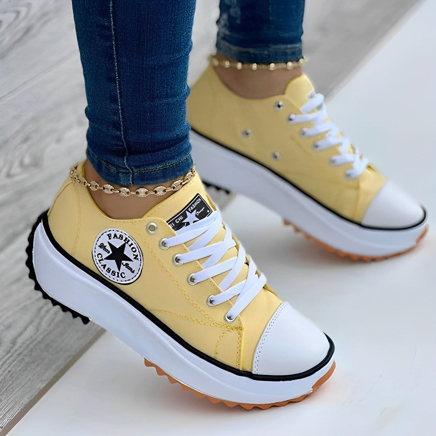 Lucie - Chaussures En Dentelle