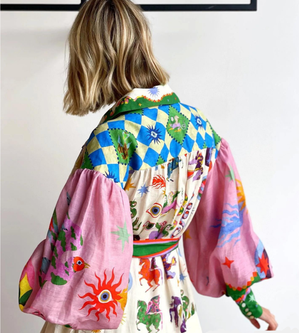 Merle - Robe Longue Italienne