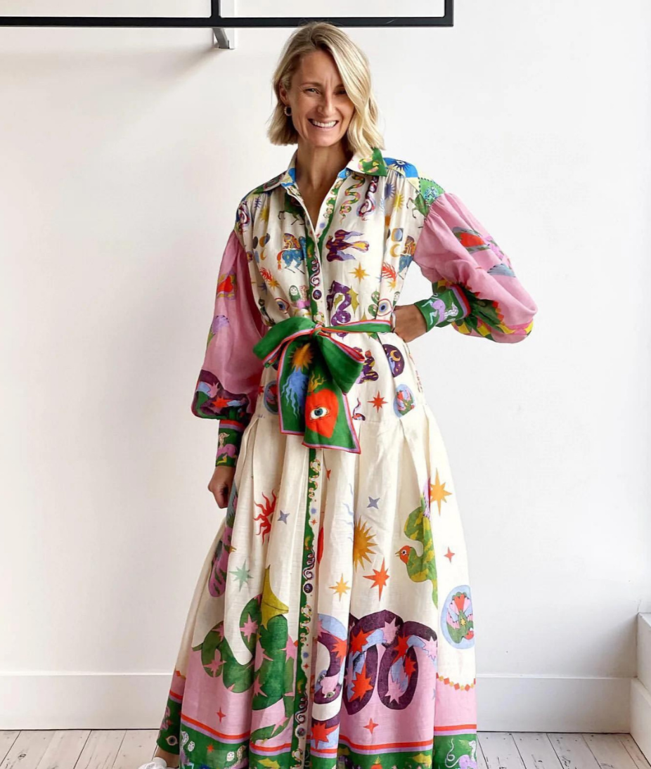 Merle - Robe Longue Italienne