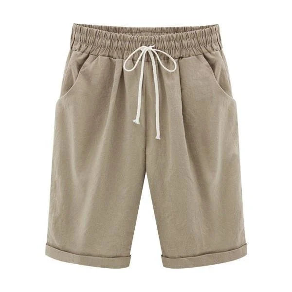 Elisa - Short d'été décontracté et confortable à taille élastique