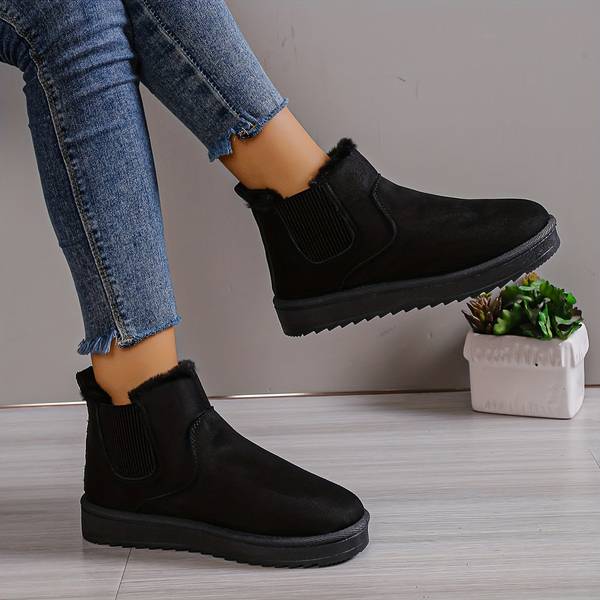 Margaux - Bottes D'Hiver En Laine Polaire