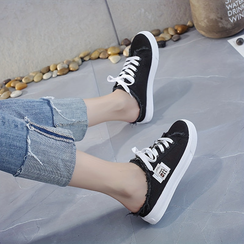 Lucille - Chaussures À Lacets En Toile
