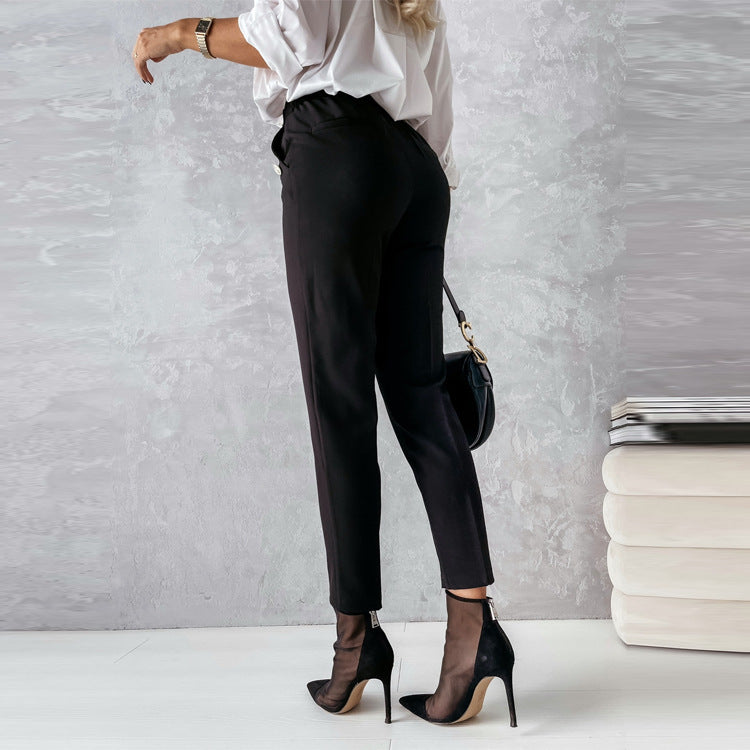 Pantalon skinny taille haute - Permelia