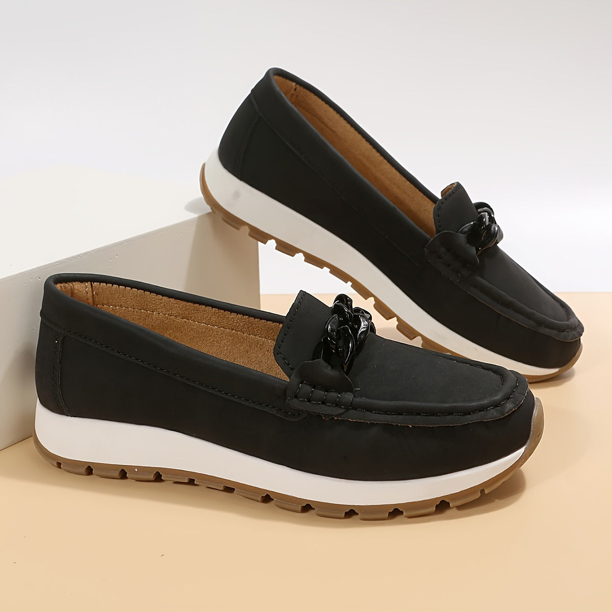 Victoire - Mocassins Décorés De Chaînes