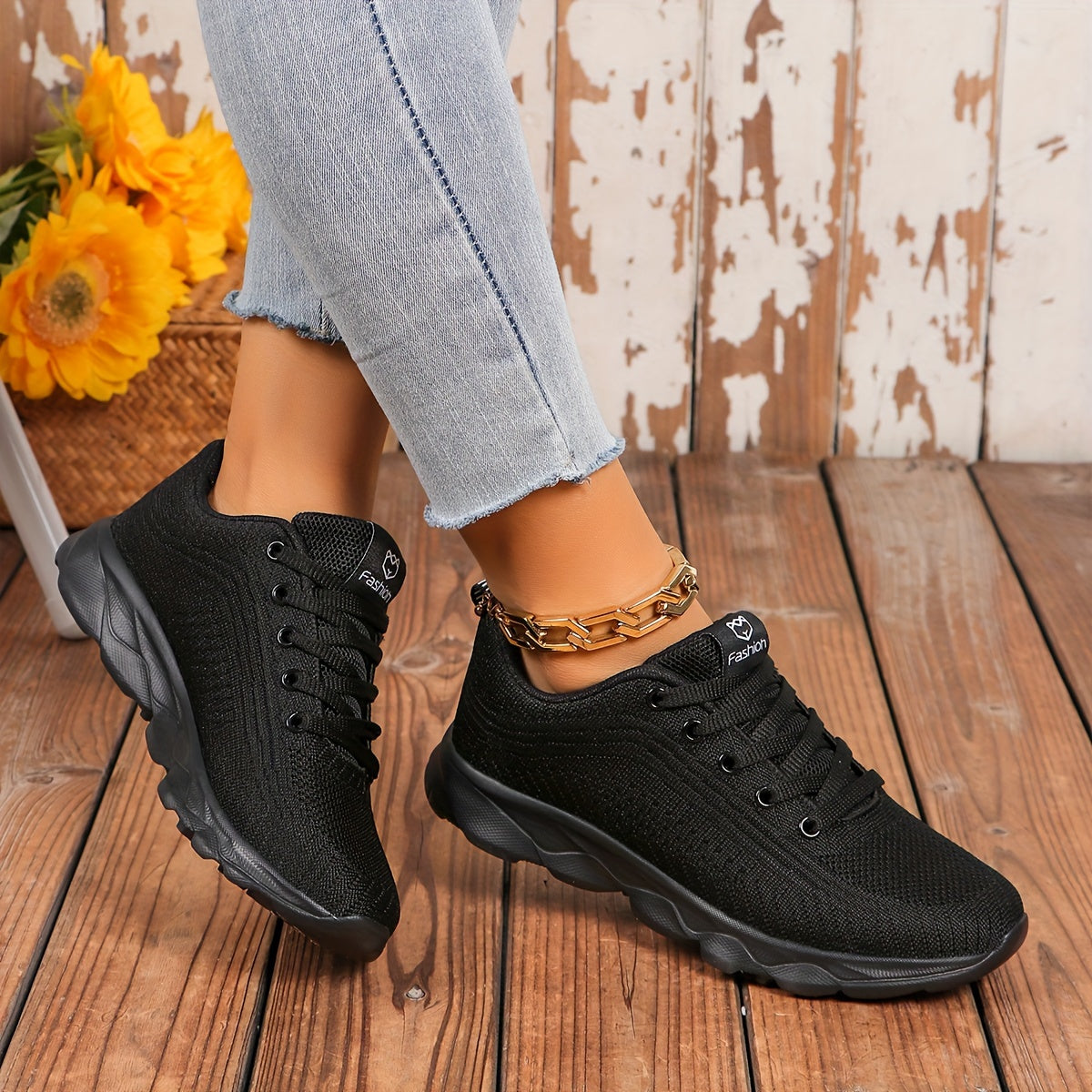 Louise - Chaussures De Course Noires