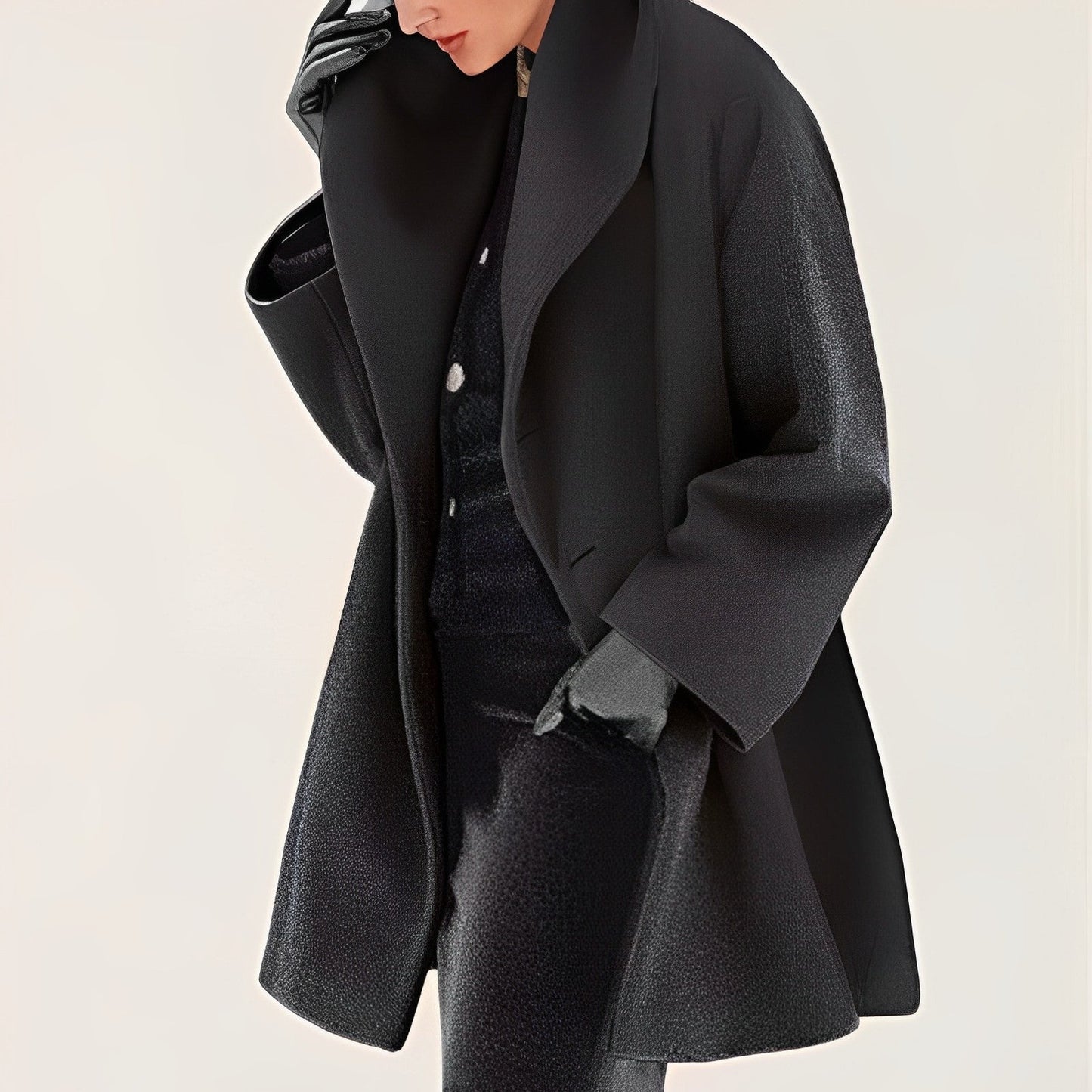 Manteau d'hiver à col - Hanalee