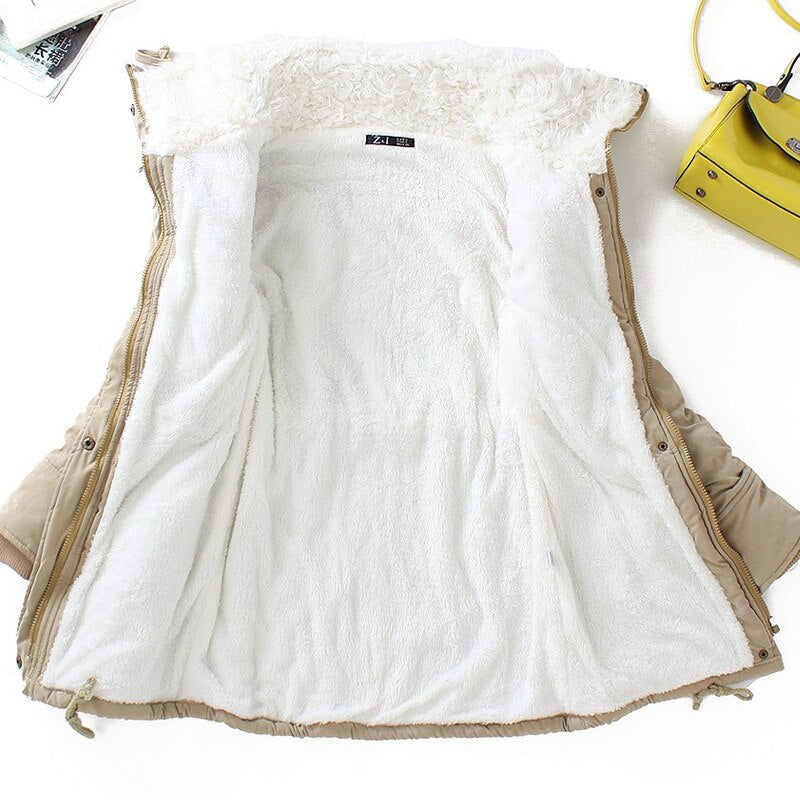 Veste d'hiver à poche confortable - Kitti