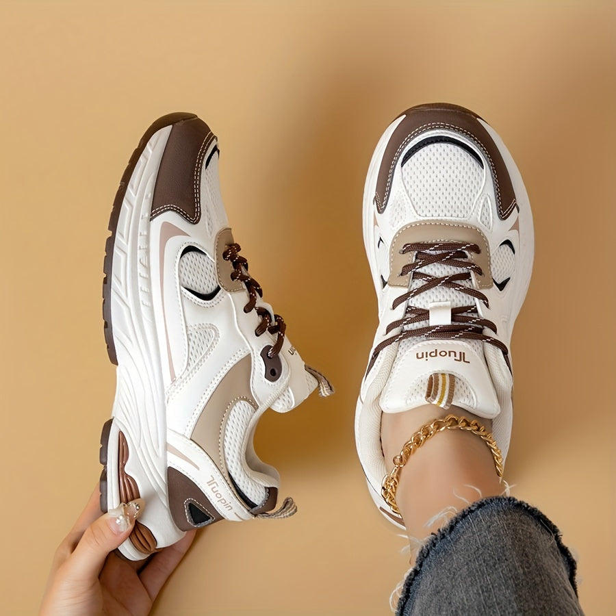 Sophie - Colour Block Mesh Sneakers