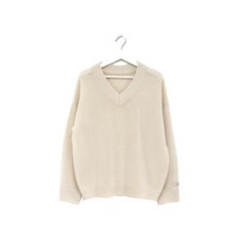 Pull en V Uni pour un Style Dark Academia - Élégance Assurée