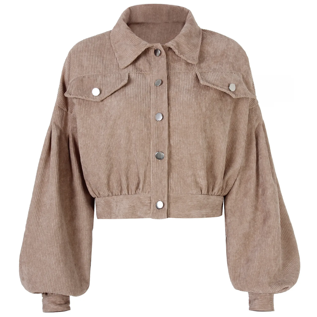 Veste courte en velours côtelé - Chrisanne