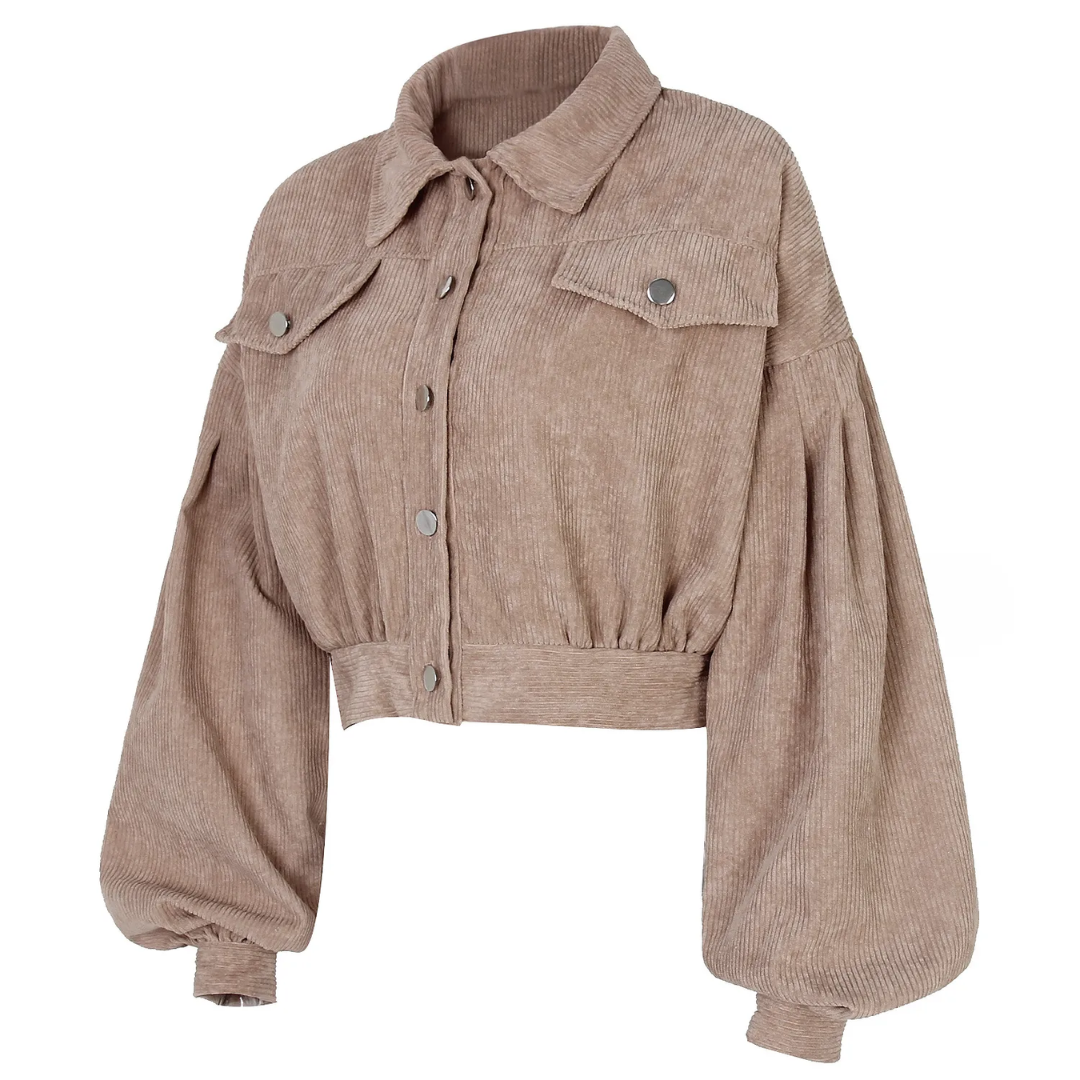 Veste courte en velours côtelé - Chrisanne
