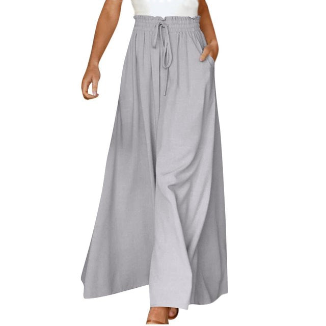 Pantalon ample en lin - Aviva