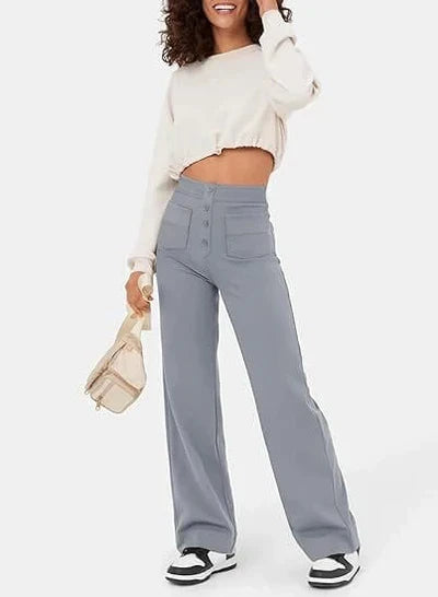 Pantalon décontracté taille haute - Aimery