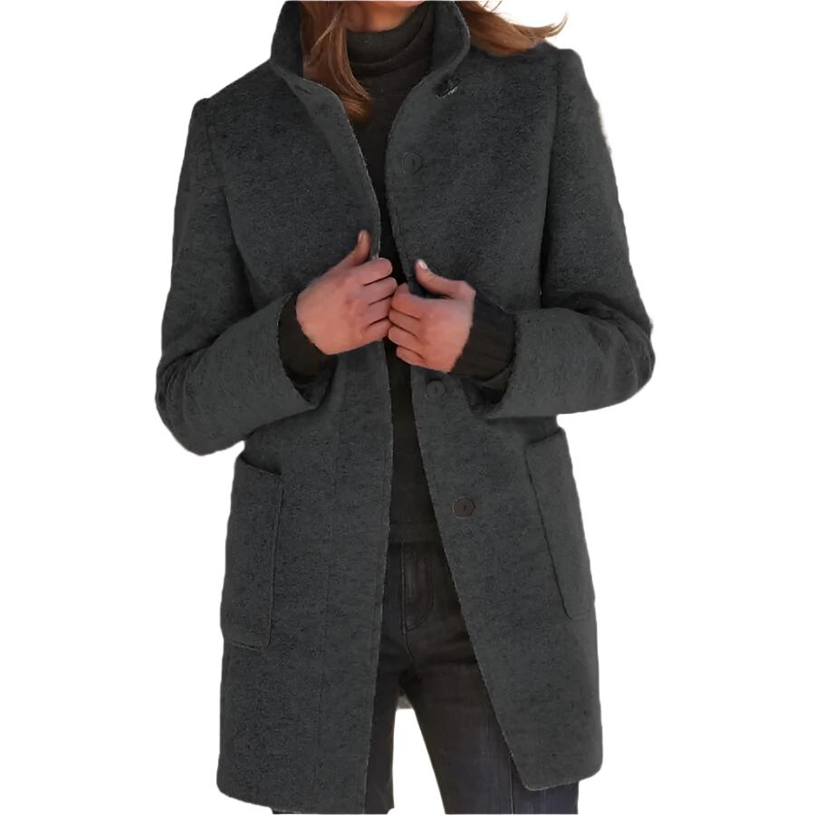 Celine | Manteau Élégant avec Col Stylé pour Femmes